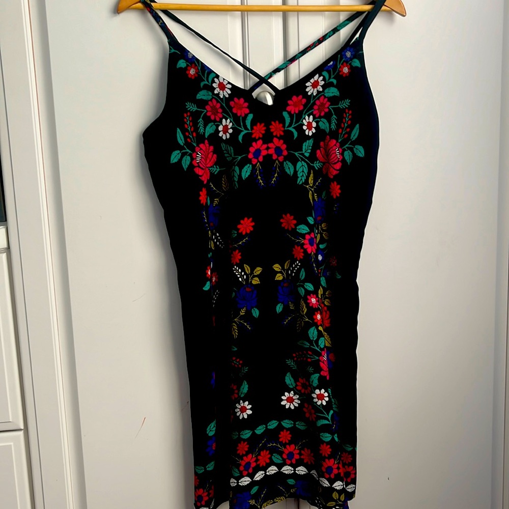 Floral slip dress